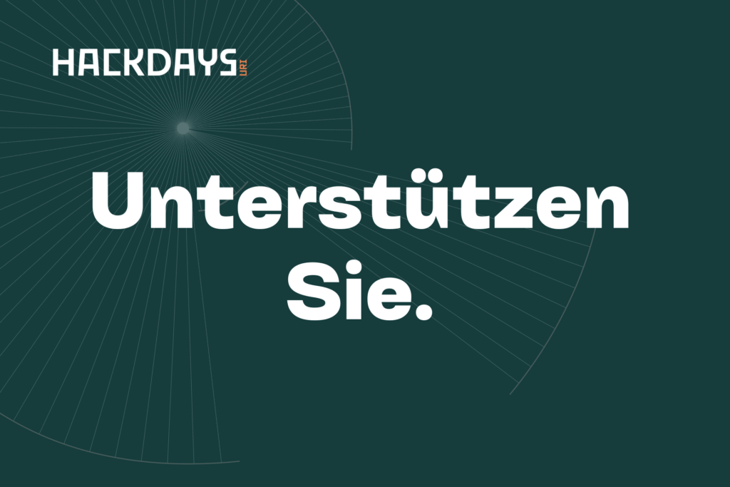 Jetzt Sponsor werden: Hackdays Uri 2026